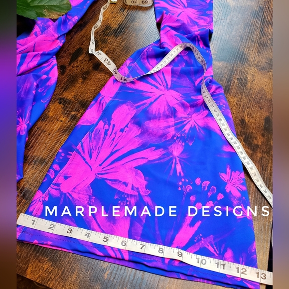 NWT*24x37 flares X Small/ X Long💜MarpleMade Designs  super soft yoga, low rise, - Picture 5 of 16